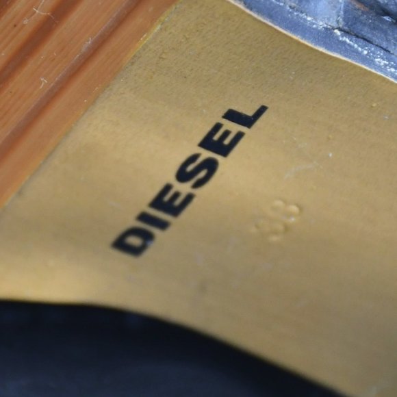 Diesel Dark Brown Heeled Boots - Picture 7 of 8